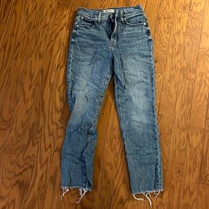 Madewell the perfect vintage jeans. medium wash